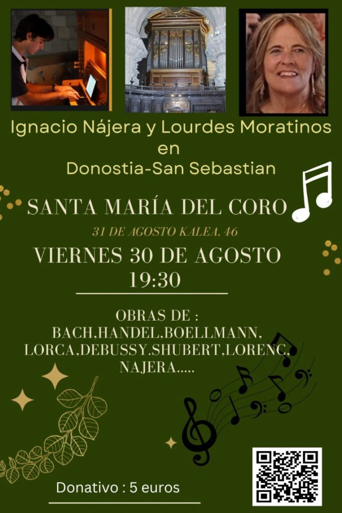 Concierto de Música Clásica y Sacra en Santa María del Coro