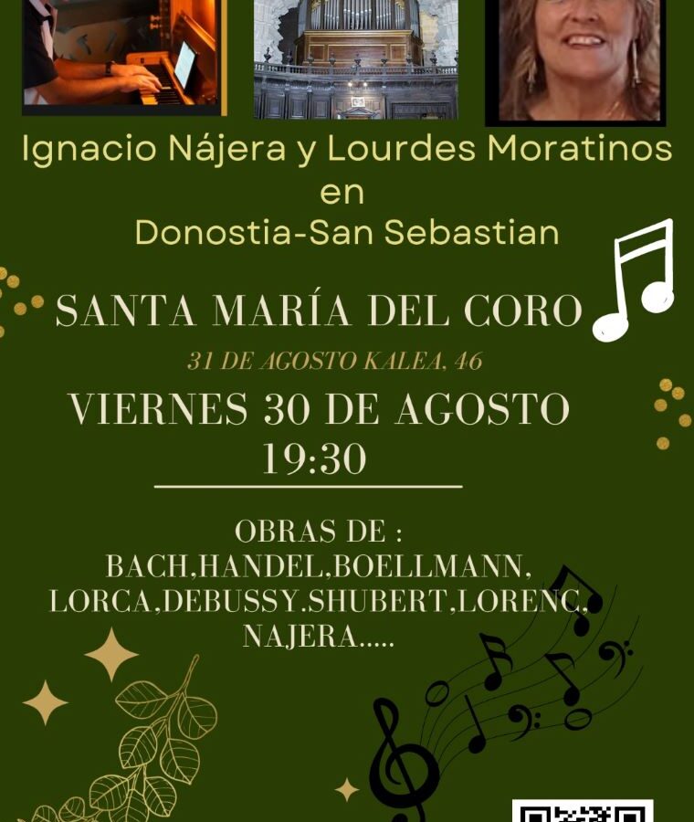 Concierto de Música Clásica y Sacra en Santa María del Coro