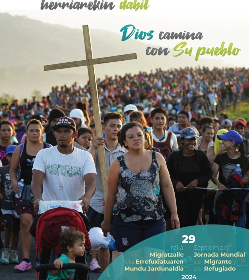 110ª Jornada Mundial del Migrante y del Refugiado 2024: “Dios camina con su pueblo”