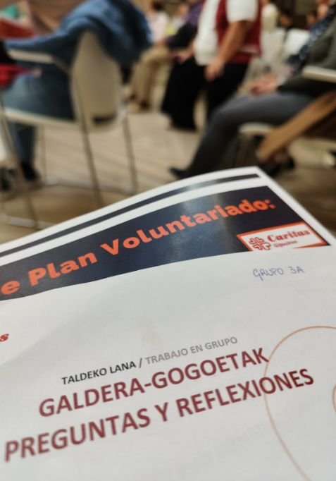 Caritas: Tercera fase: ACTÚA- Plan de Voluntariado