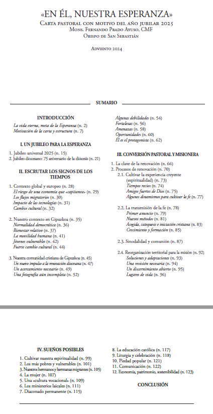 Presentación de la nueva Carta Pastoral de Mons. Fernando Prado: “En Él, nuestra esperanza”