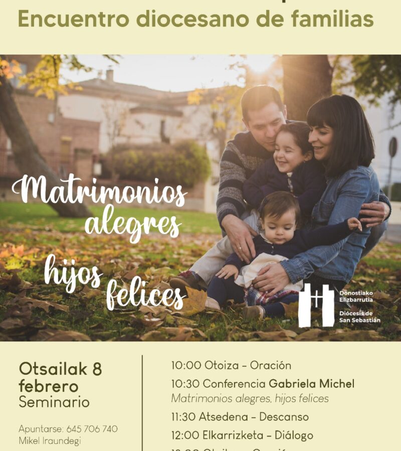 Anuncio: Encuentro de familias (8 de febrero)