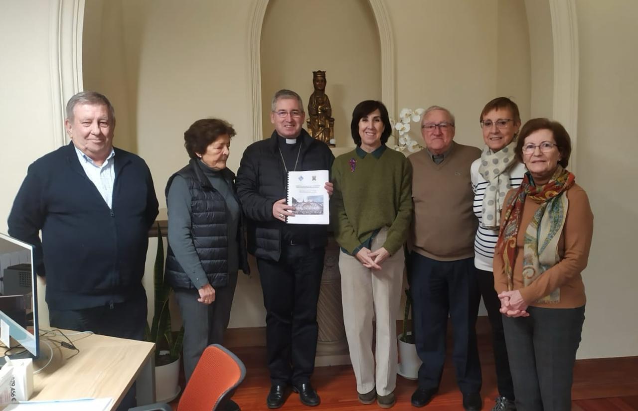 La Junta de la Hospitalidad de Lourdes se reúne con el Obispo