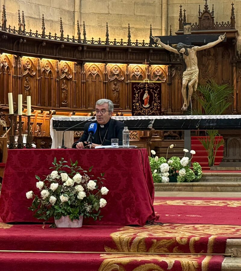 Mons. Luis Argüello desgrana en la catedral del Buen Pastor la encíclica Dilexit Nos