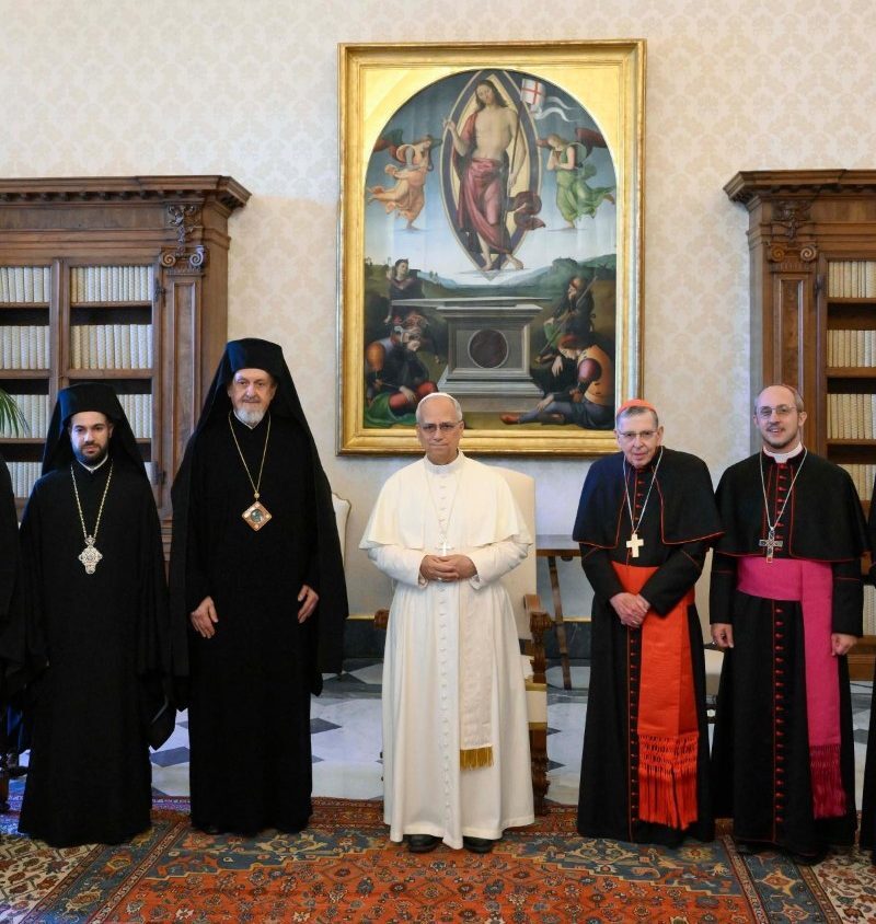 Aita Santua Patriarkatu Ekumenikoari: erabateko elkartasuna berrezartzea