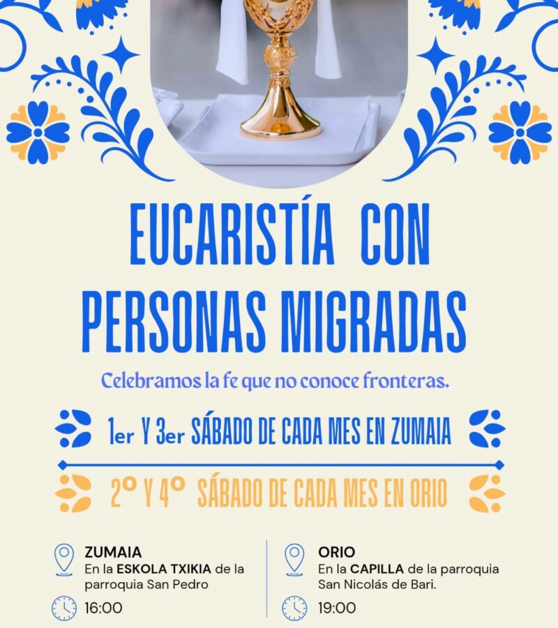 Eucaristia con personas migradas
