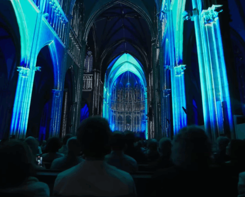 Luminiscence, Donostiako katedraleko arrakasta handia