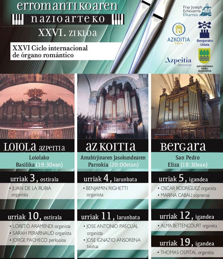 Ciclo internacional de órgano romántico