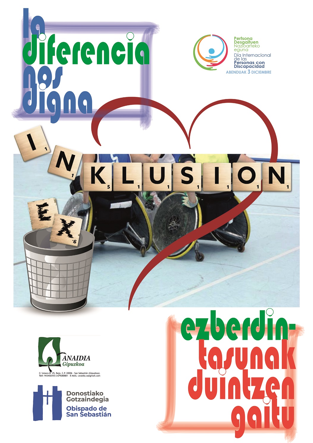 3 de diciembre: Día de las Personas con Discapacidad