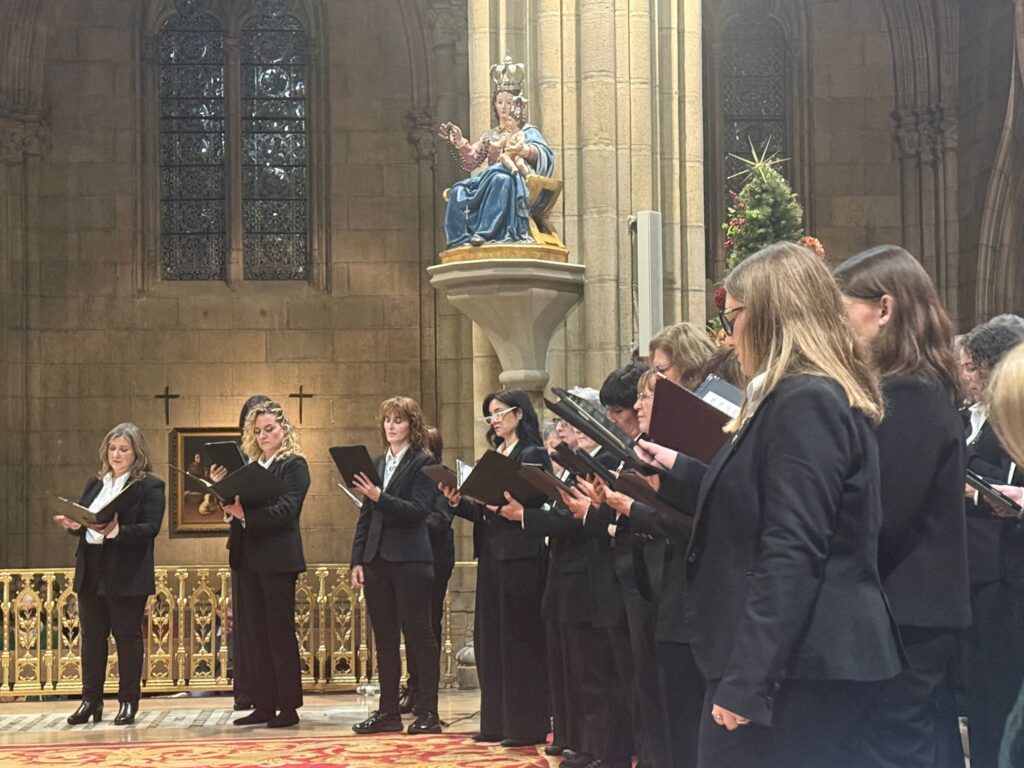 Mariaren Bihotza abesbatzak musikaz eta elkartasunez bete ditu Donostiako elizak