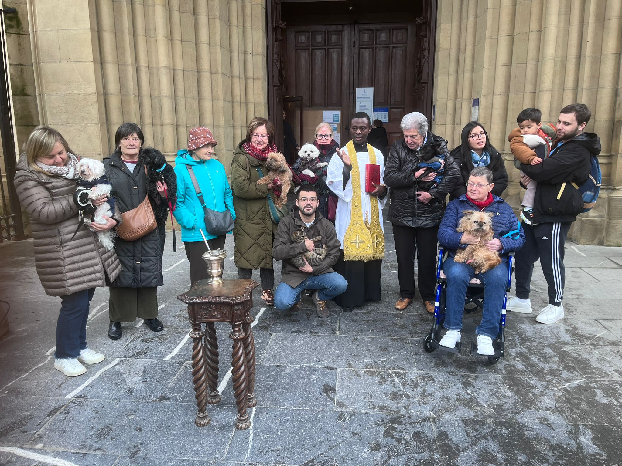 Bendición de animales en la festividad de San Antón