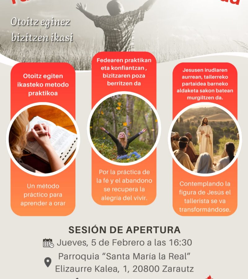 Otoitz eta Bizitza tailerrak