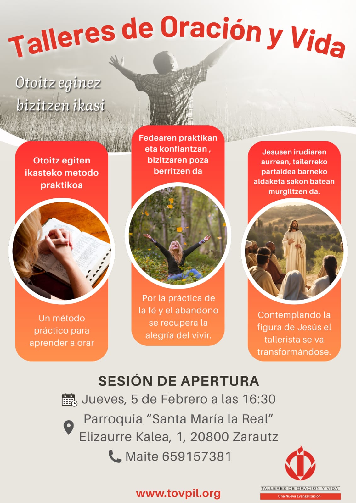 Talleres de Oración y Vida