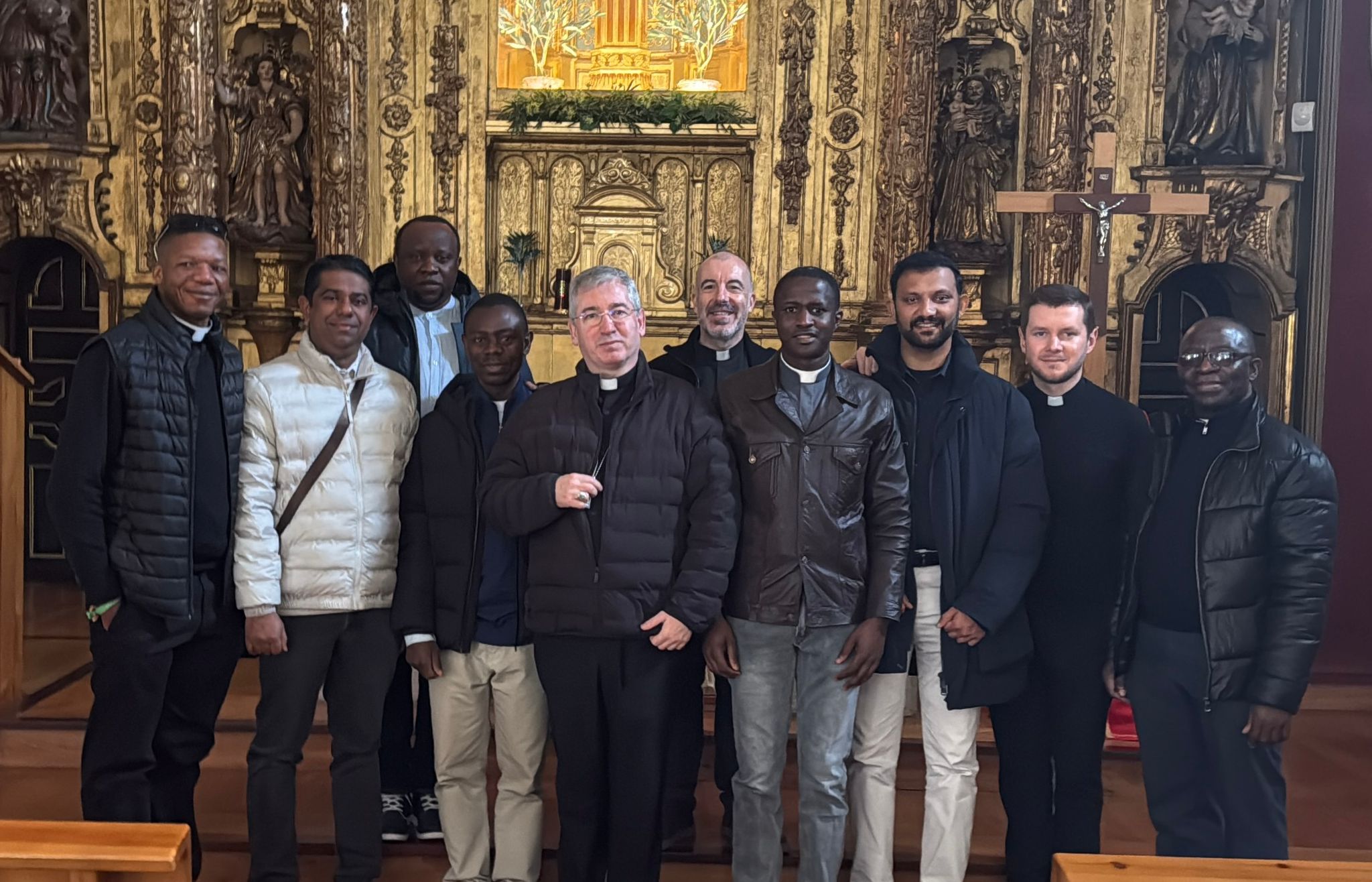 Encuentro diocesano del clero extranjero en el Santuario de Guadalupe (Hondarribia)