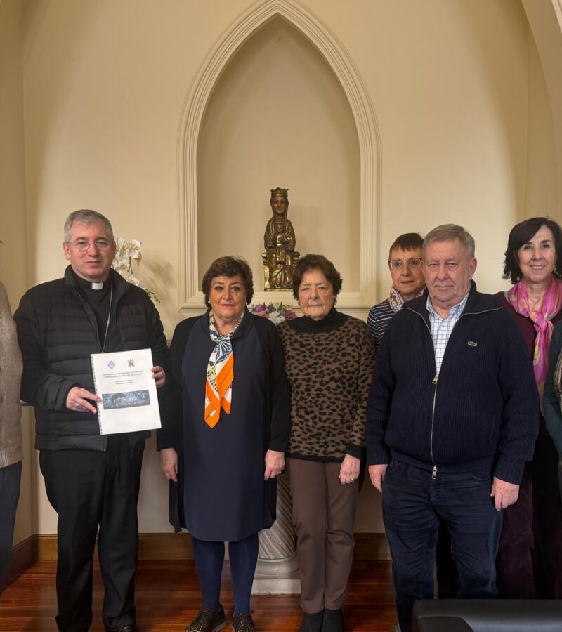 La Hospitalidad de Lourdes presenta al Obispo su memoria anual