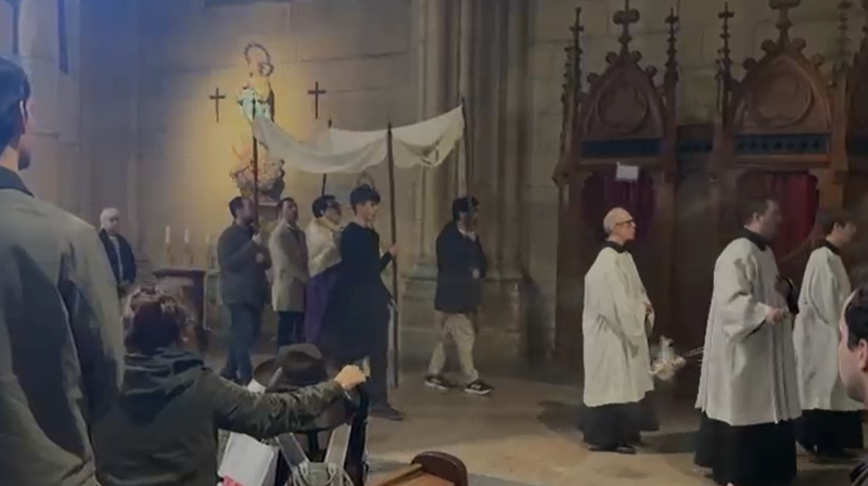 La Catedral celebró el 14º aniversario de adOra en el primer domingo de Cuaresma