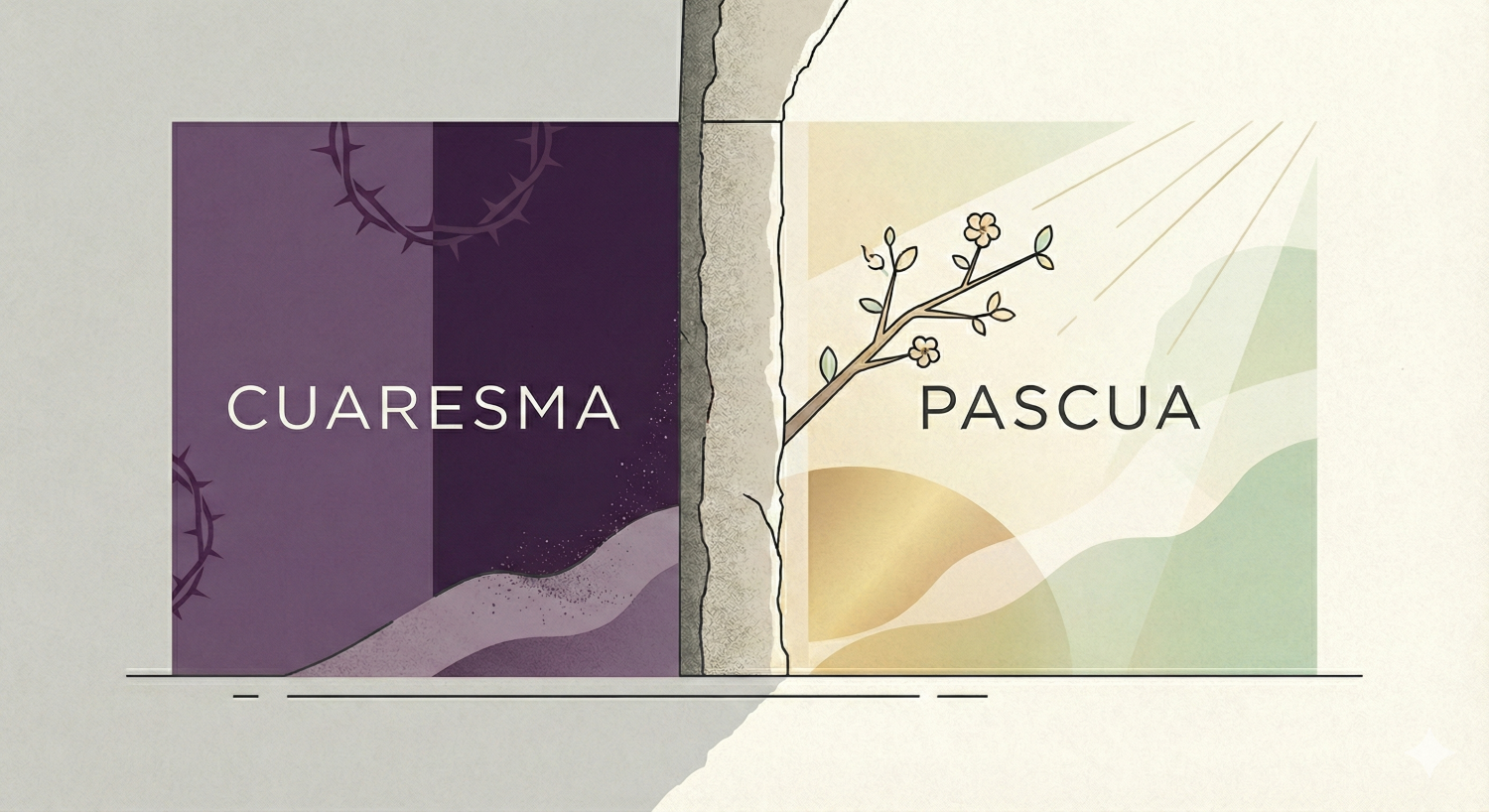 De la Cuaresma a la Pascua