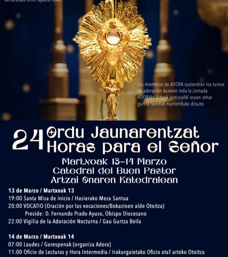 24 horas para el Señor