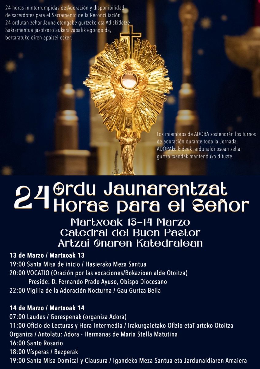 24 horas para el Señor