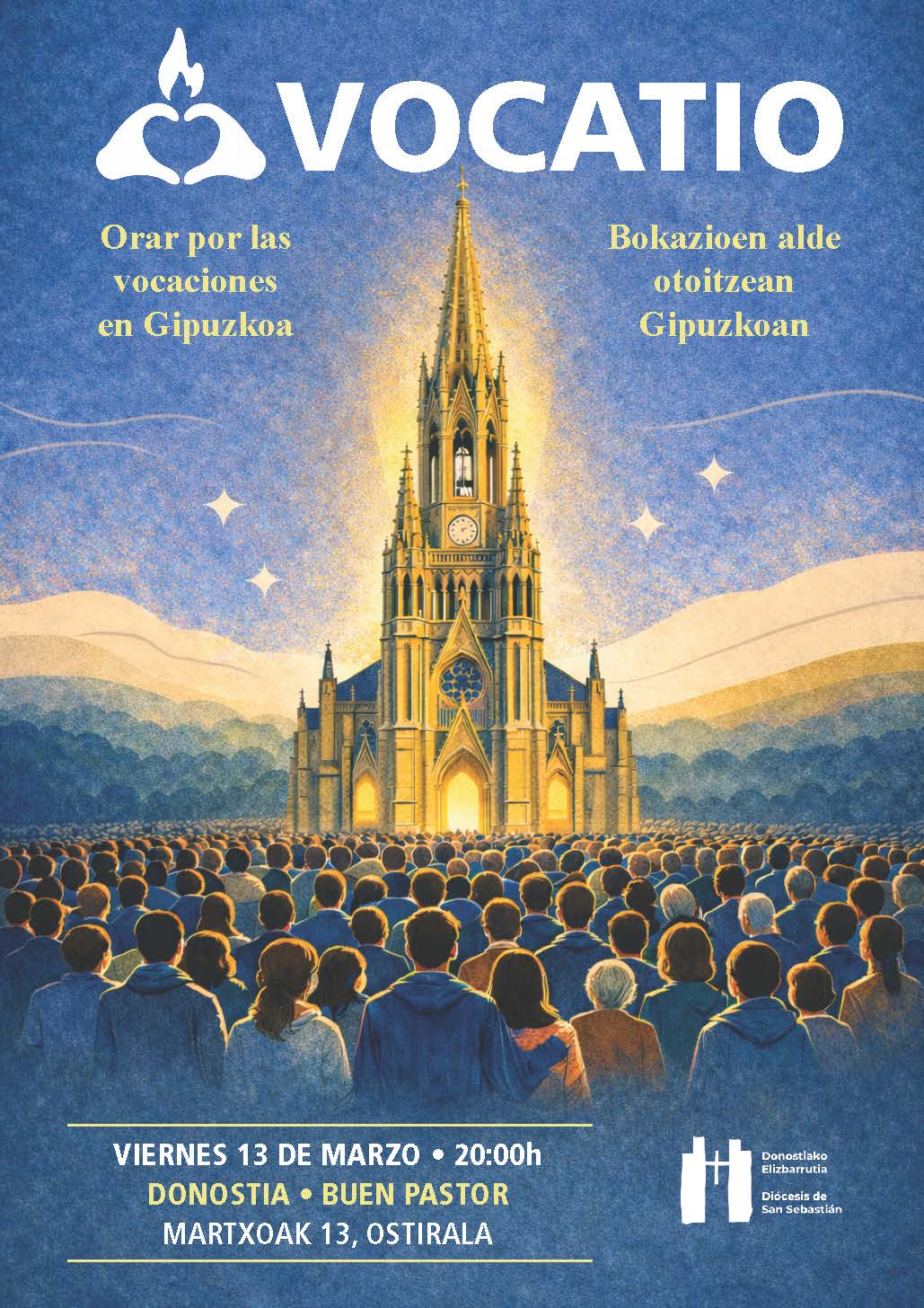“Vocatio”: una invitación a orar por las vocaciones en Gipuzkoa