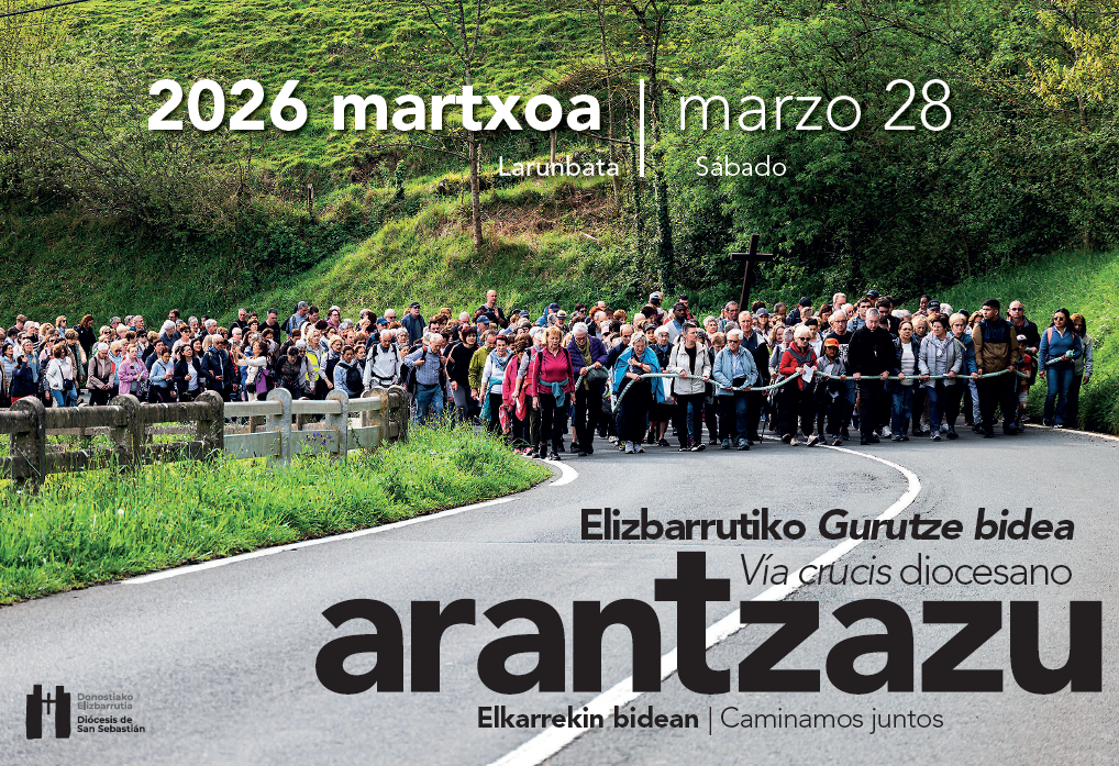 Arantzazu 2026 – Gurutze Bidea: ‘Elkarrekin bidean’