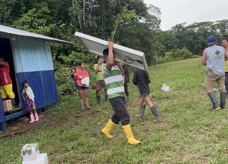 Ketty Vidal, Cojimiesen (Ekuador) itxaropenarekin konprometitutako laikoa