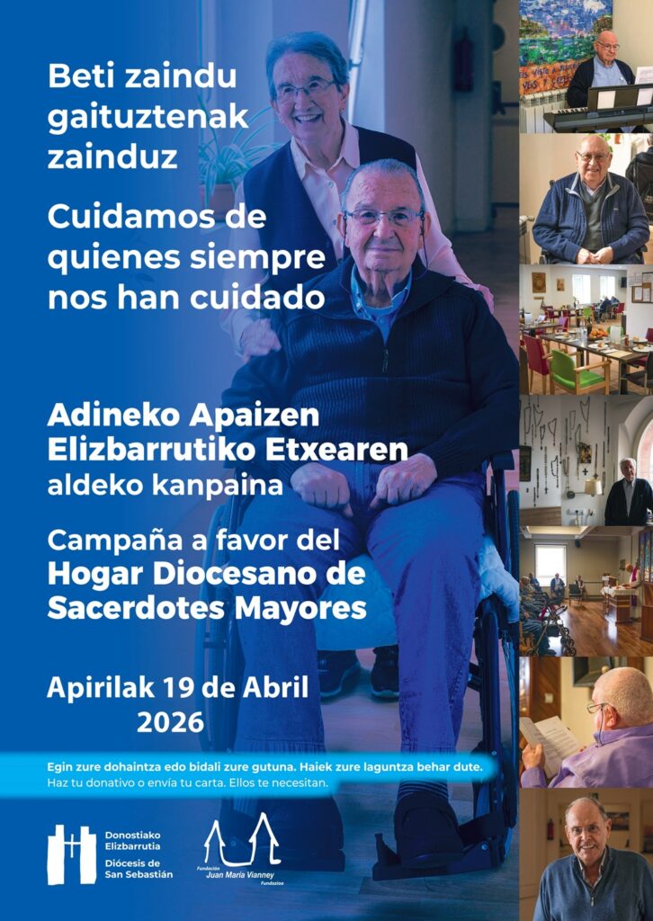 Campaña a favor del Hogar Diocesano de Sacerdotes Mayores (19 de abril)