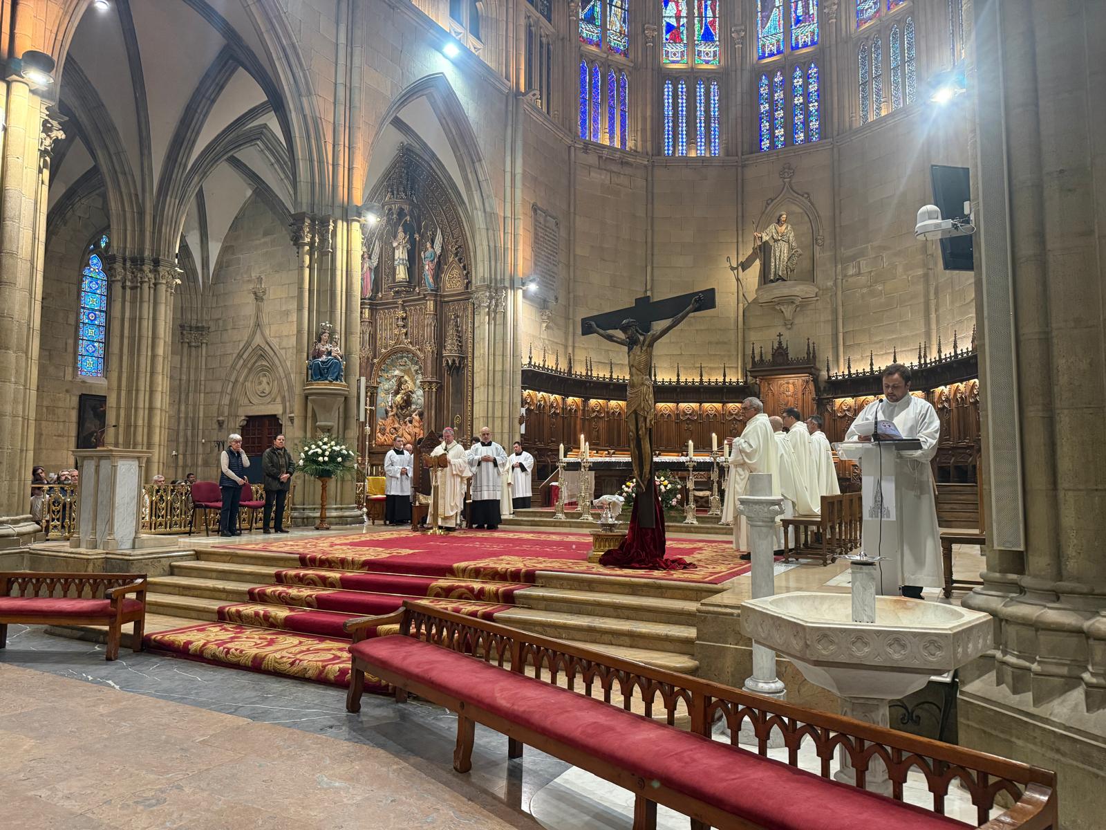 Jueves Santo: misa In Coena Domini en la catedral del Buen Pastor