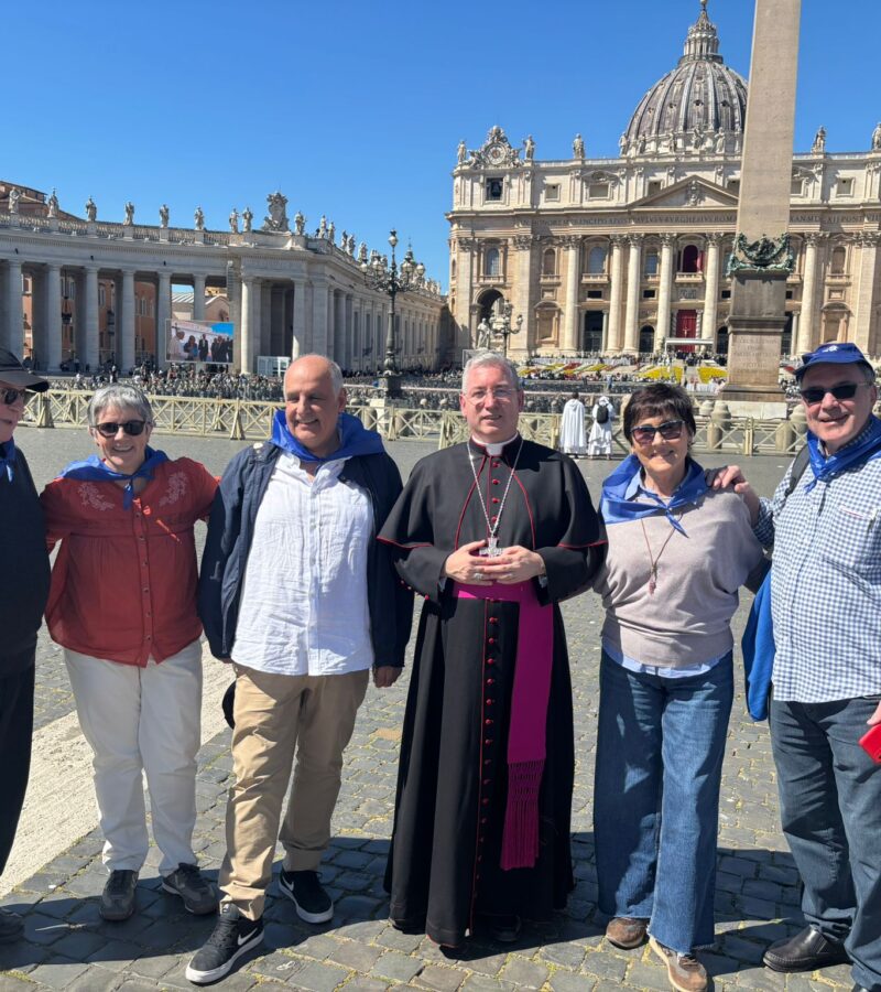 Donostiako Elizbarrutiko Pertsona Migratuen Pastoraltza, Aita Santuarekin