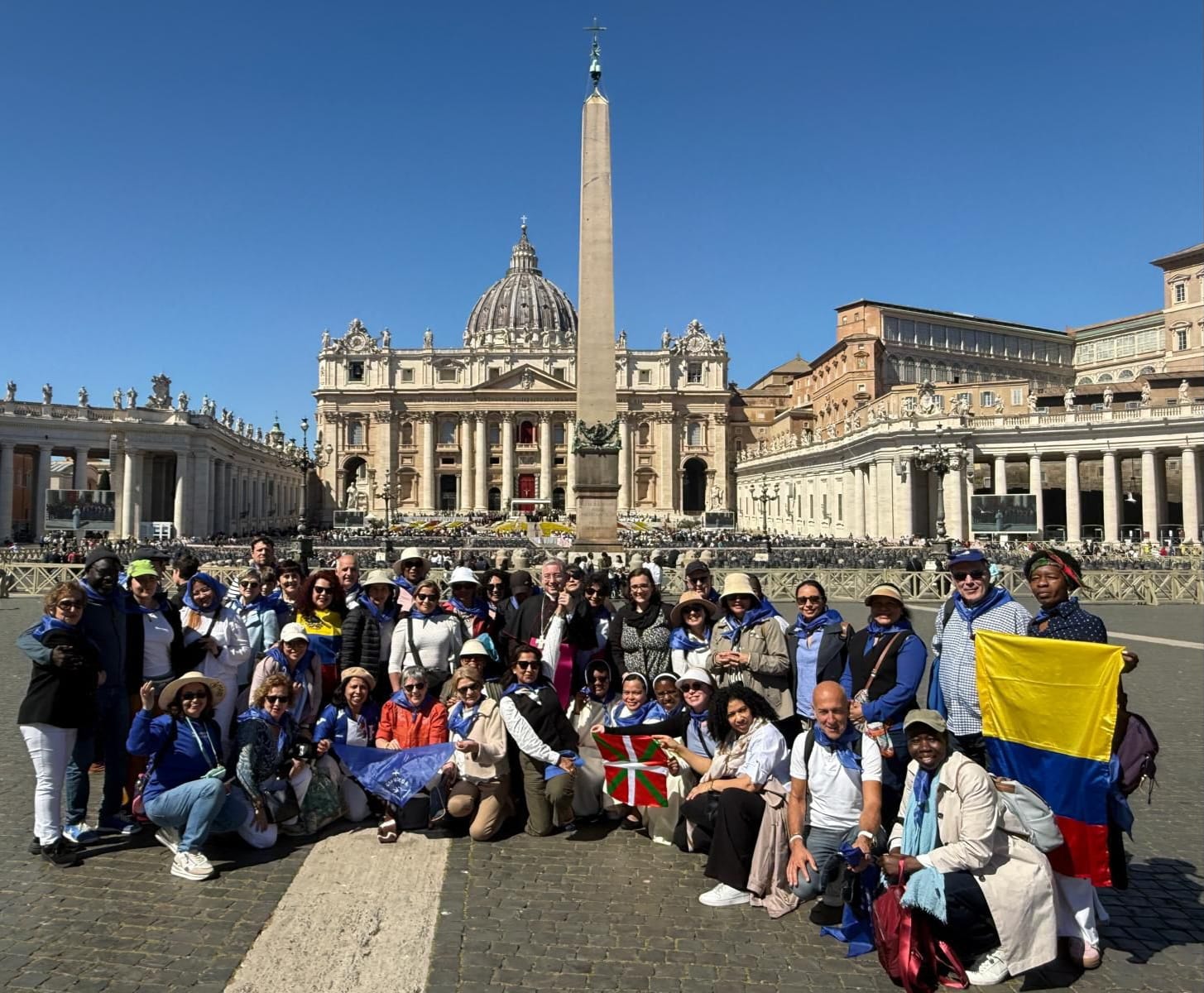 Donostiako Elizbarrutiko Pertsona Migratuen Pastoraltza, Aita Santuarekin