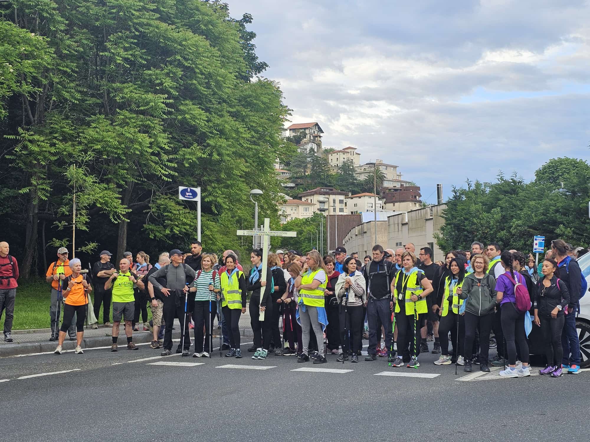 Marcha nocturna a Itziar