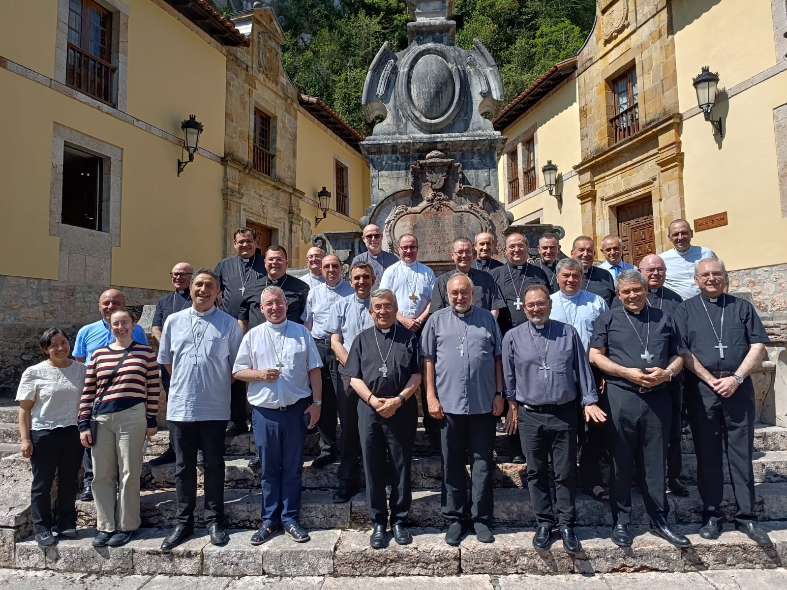 Formación para obispos de la CEE en Covadonga
