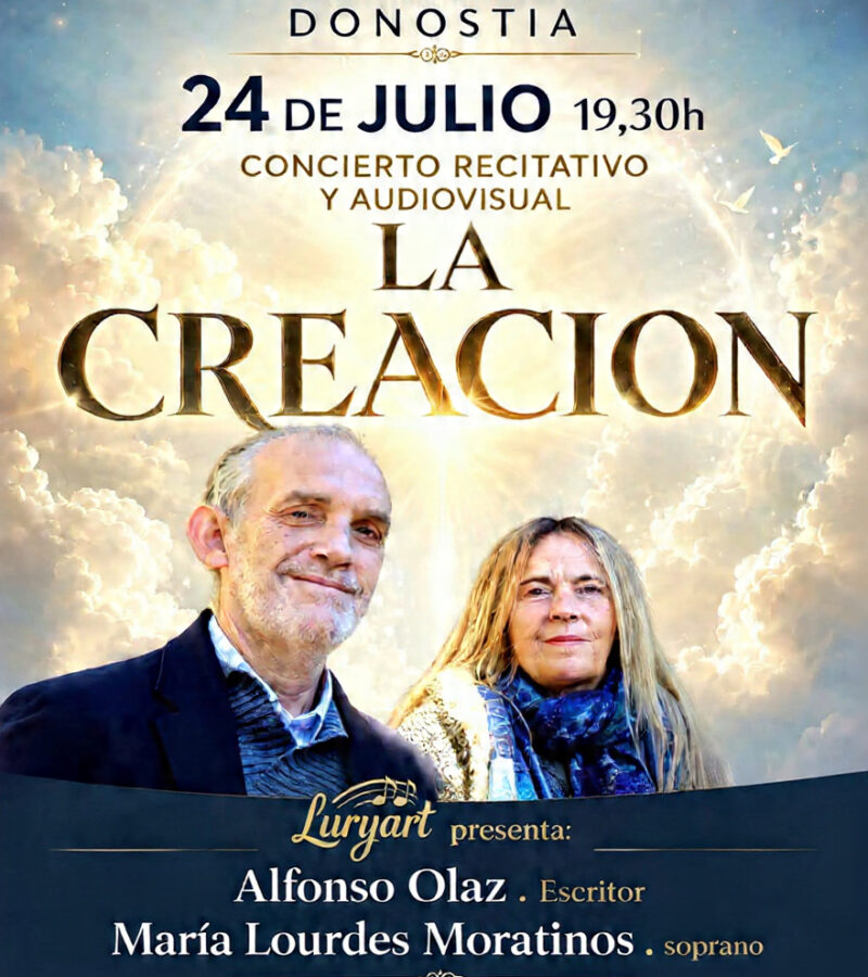 Luryart estrena “La Creación” en la Basílica de Santa María del Coro
