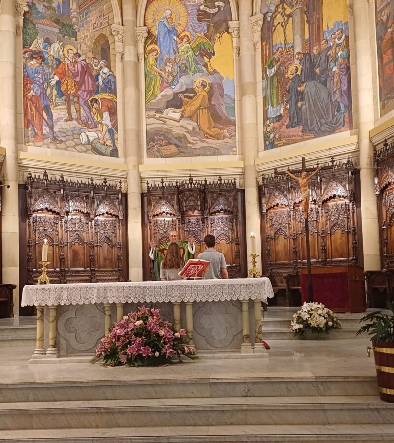 Zizurkil y Gros celebran el envío misionero a Kenia