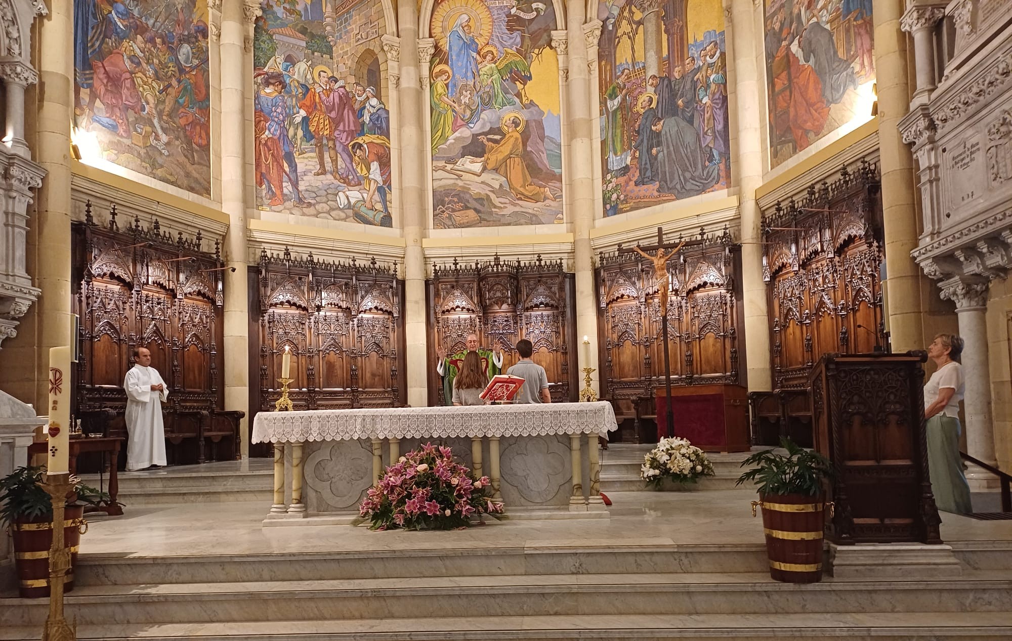 Zizurkil y Gros celebran el envío misionero a Kenia
