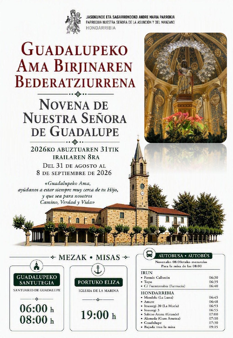 Guadalupeko Ama Birjinaren bederatziurrena (Hondarribia)