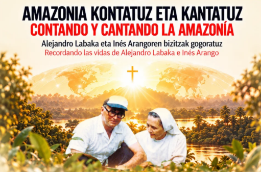 DOMUND 2026k Ekuadorko Amazoniako misiolarien errealitatea Gipuzkoara hurbilduko du
