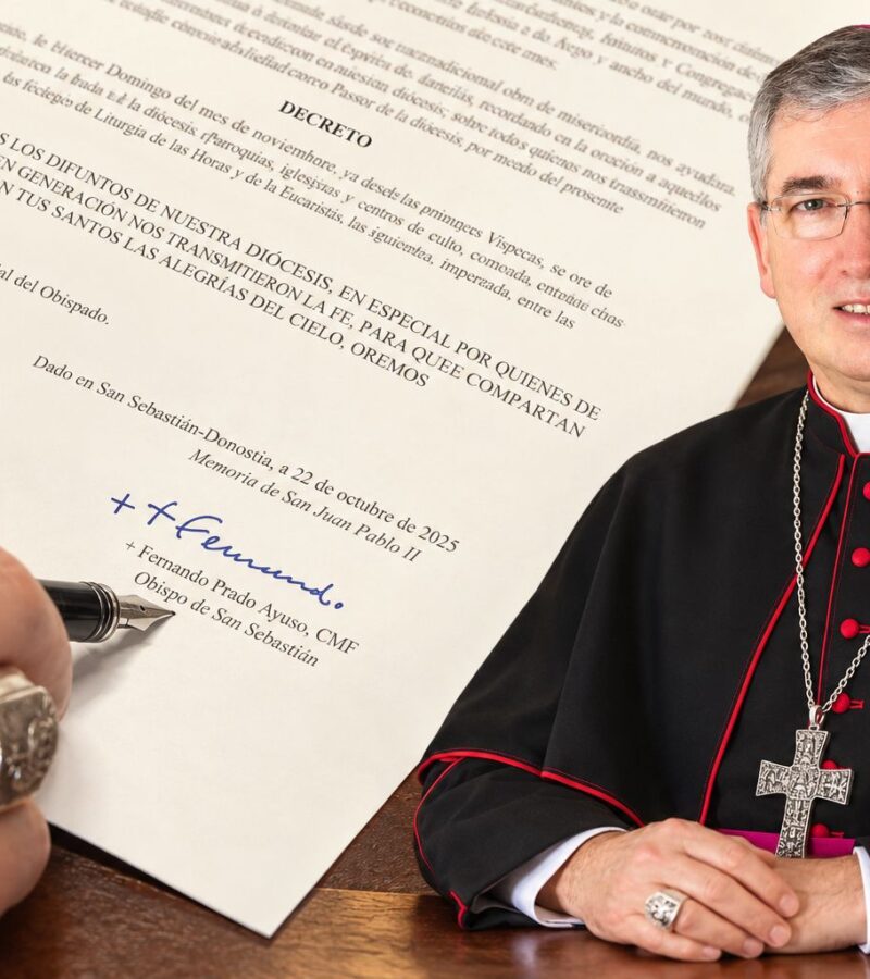 Decreto de convocatoria del primer Sínodo Diocesano de la Iglesia que peregrina en Gipuzkoa