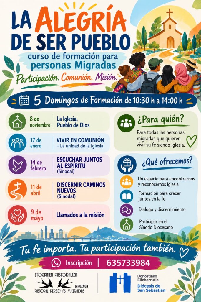 «La alegría de ser Pueblo», un itinerario para crecer como Iglesia