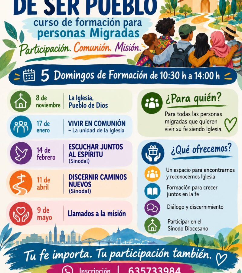 «La alegría de ser Pueblo», un itinerario para crecer como Iglesia