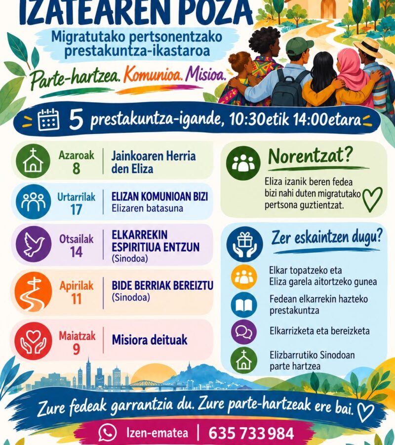 «La alegría de ser Pueblo», un itinerario para crecer como Iglesia
