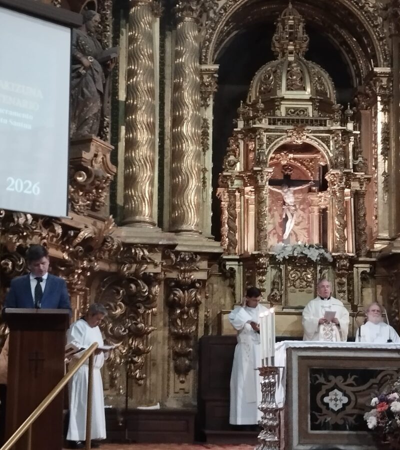 Azpeitia celebra el centenario de su sección de Adoración Nocturna